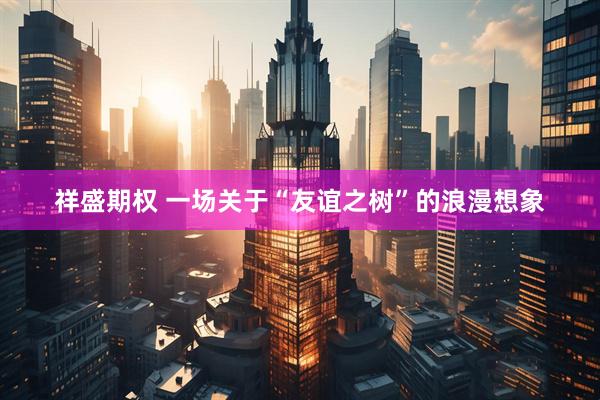 祥盛期权 一场关于“友谊之树”的浪漫想象
