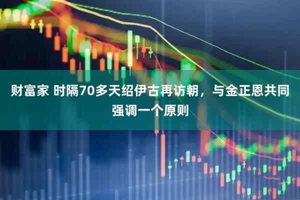 财富家 时隔70多天绍伊古再访朝，与金正恩共同强调一个原则