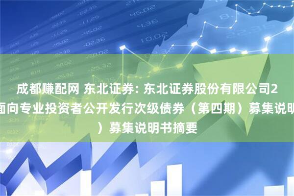 成都赚配网 东北证券: 东北证券股份有限公司2025年面向专业投资者公开发行次级债券（第四期）募集说明书摘要