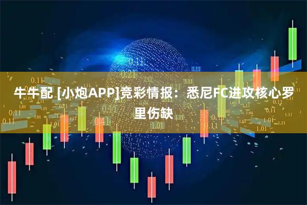 牛牛配 [小炮APP]竞彩情报：悉尼FC进攻核心罗里伤缺
